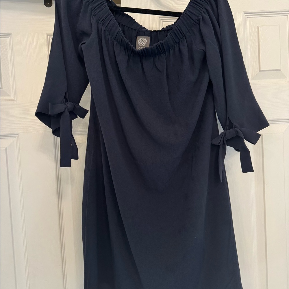 Vince Camuto Navy Mini Dress